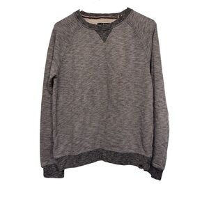 Social Republic Charcoal Gray Pullover Sweatshirt Crewneck Size Med GUC #3100